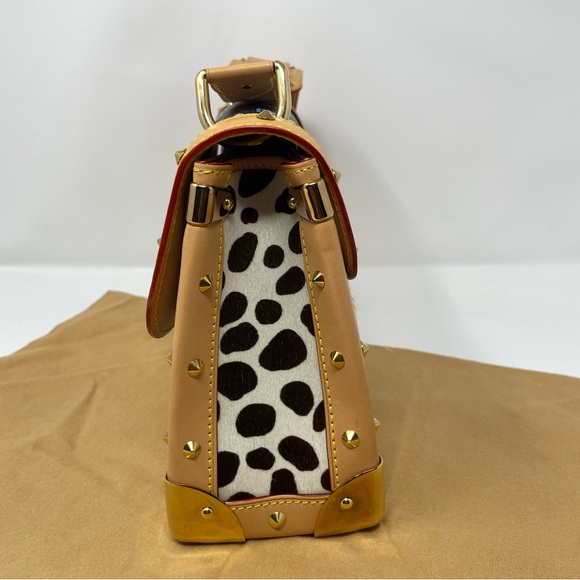 Louis Vuitton Monogram Multicolor Sac Dalmatian Shoulder Bag Black White Purse - Picture 3 of 15